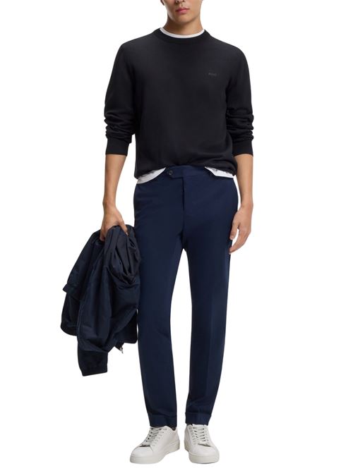 Maglione girocollo in cotone Hugo Boss | 50556344404